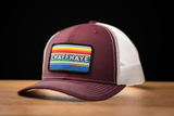 Maroon Sarape Snapback Trucker Hat